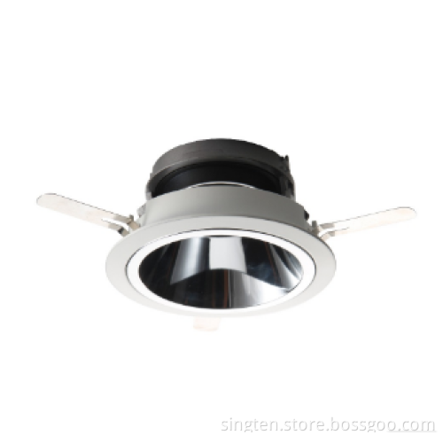2017 private mould Anti-glare Rotable hotel LED downlight round/square